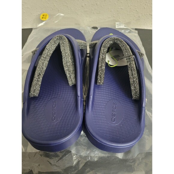 OOFOS Original Unisex Recovery Slide Sandals Navy M10 W12 EU43 NWT Style 1000 main image 11